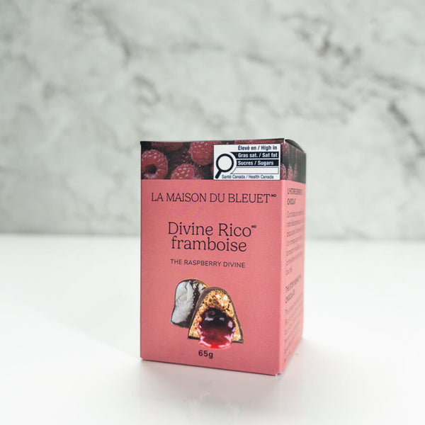 Boite de chocolat Divine Rico® Framboise