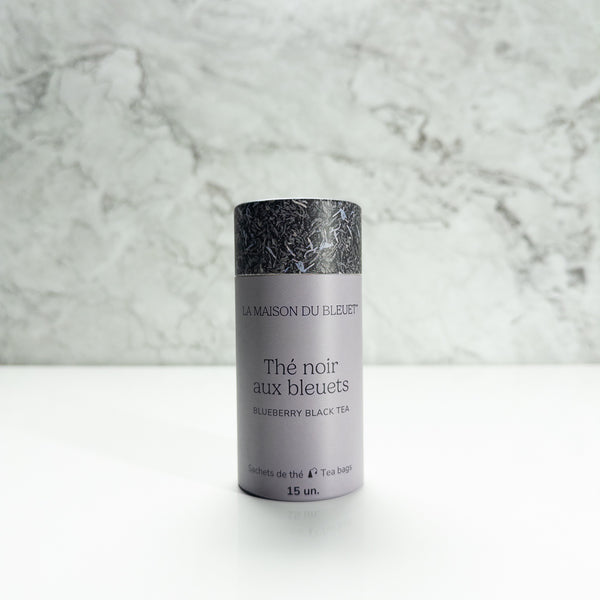 Boite de sachets de thé noir aux bleuets - 15 sachets