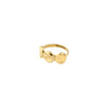 SPARKLE gold-plated ring
