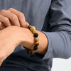 UNFOLD bracelet brown/gold plated