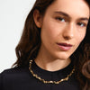 SUNSET recycled necklace gold-plated
