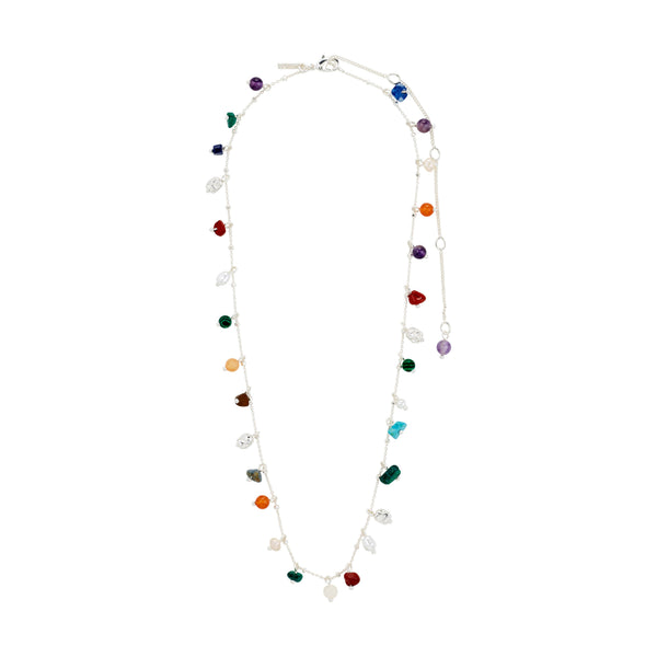 BETWEEN silver plated necklace