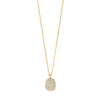 Collier : Ember : Plaqué or : Cristal