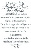 Épinglette Ange : Meilleure Tante du Monde