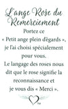 Angel Pin: ROSE OF THANK YOU
