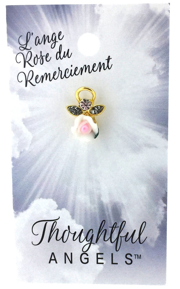 Angel Pin: ROSE OF THANK YOU