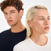 AICA chunky huggie hoop earrings