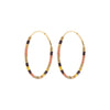 APPOLLONIA gold-plated earrings