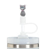3 pailles jumbo avec embouts chat