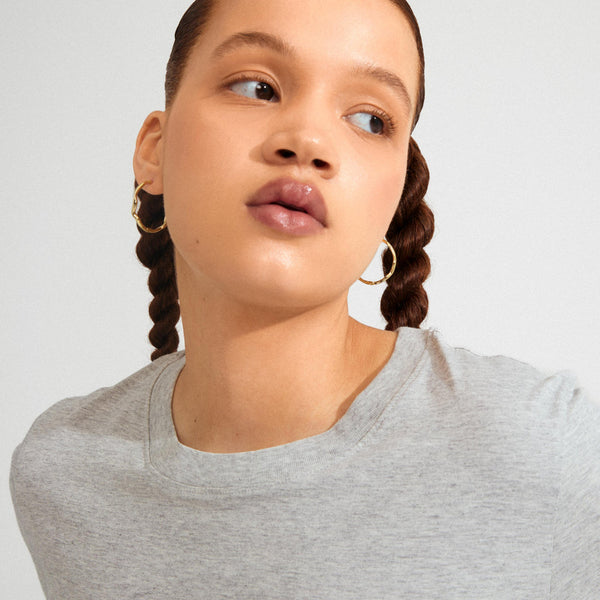 LARKIN gold-plated earrings