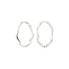 LARKIN silver-plated earrings