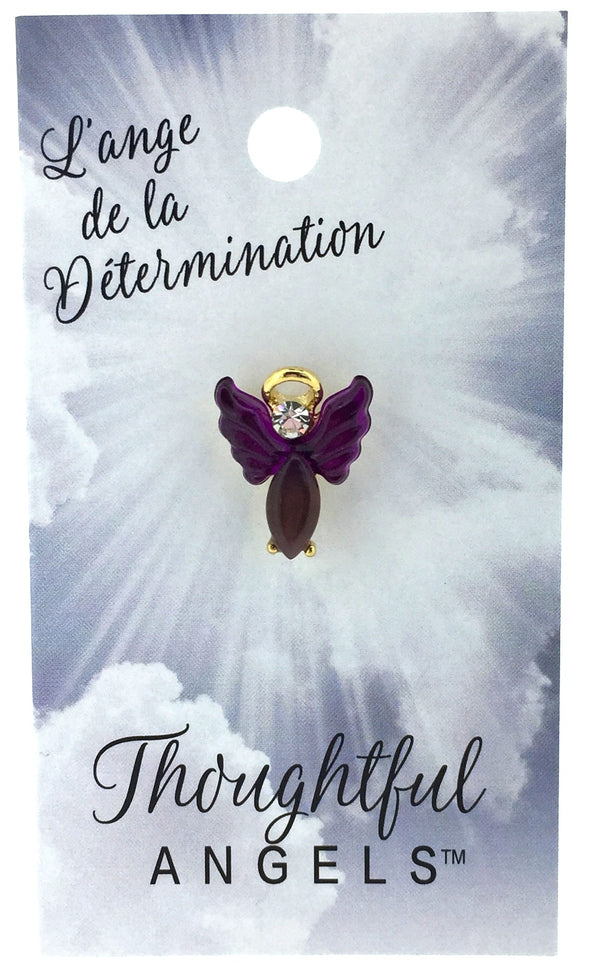 Épinglette Ange : Détermination