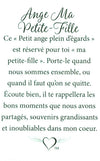 Épinglette Ange : Ma Petite-Fille