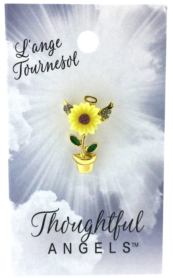 Épinglette Ange : Tournesol