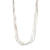 KIRA recycled silver necklace -plated
