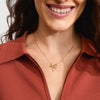 CASSIAN recycled gold plated necklace