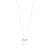 CASSIAN recycled silver-plated necklace