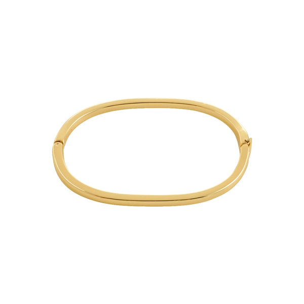 ALAIA gold-plated bangle