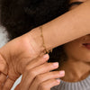 ALAIA gold-plated bracelet