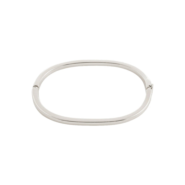 ALAIA silver-plated bangle