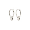 ALAIA silver-plated earrings