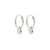 ALAIA silver-plated earrings