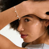ALAIA silver-plated bracelet