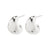ALEXANE chunky mini hoop earrings
