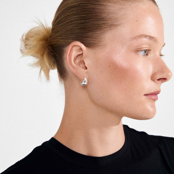 ALEXANE chunky mini hoop earrings