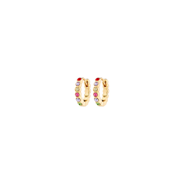 KLEOPRATRA recycled gold-plated earrings