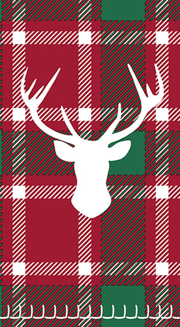 NAPKINS CERF TARTAN 10 PCS