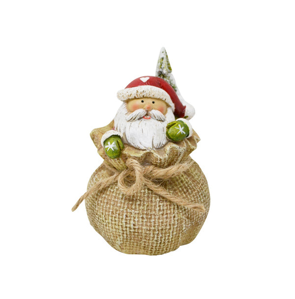 PERE NOEL DANS LE SAC