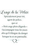 Épinglette Ange : Police