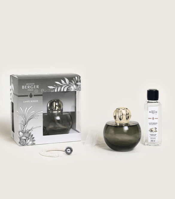 Lampe Berger - Coffret Holly Gris Mousse