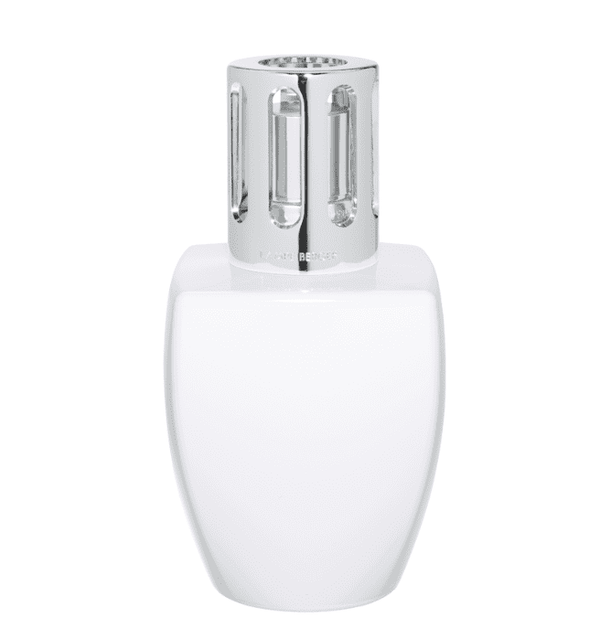 Lampe Berger - Coffret June blanche et Recharge Thé blanc pureté