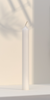 Bougie droite Blanc Intemporel