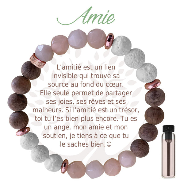 Bracelet Aroma Brun: Amie