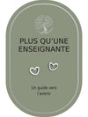 Boucles d'oreilles : Plus Qu'une Enseignante
