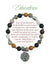 Bracelet Earth Angel Argent Foncé : Éducatrice