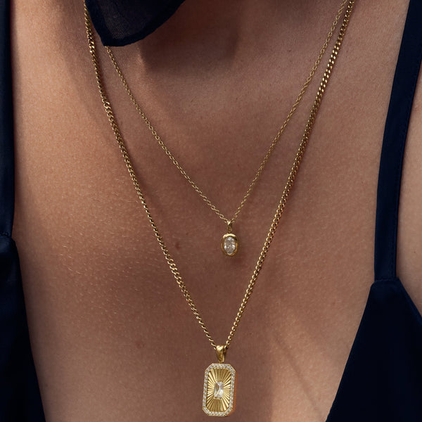 Collier pendentif Orsay argent