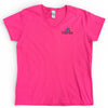 Tee-shirt rose heliconia