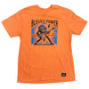 Tee-shirt Orange avec dessin à l'avant