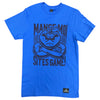 Tee-shirt Bleu Royal avec dessin à l'avant