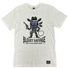 Tee-shirt Blanc avec dessin à l'avant