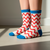 Chaussettes graphiques Wavy Mood