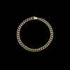 Bracelet Viril 14K Maille Cubaine – 6 mm | 8”