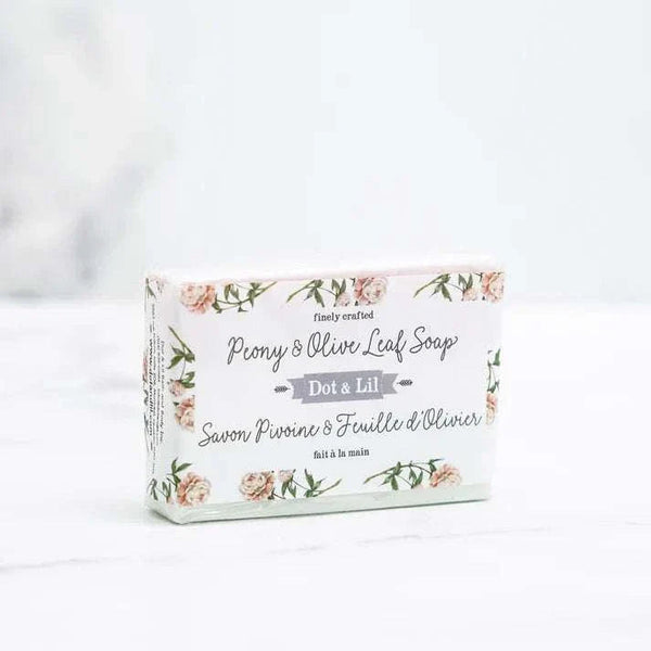 Bar Soap - Peony & Olive Leaf