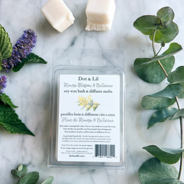Bath Pastilles/Diffuser - Mimosa Flower & Nectarine