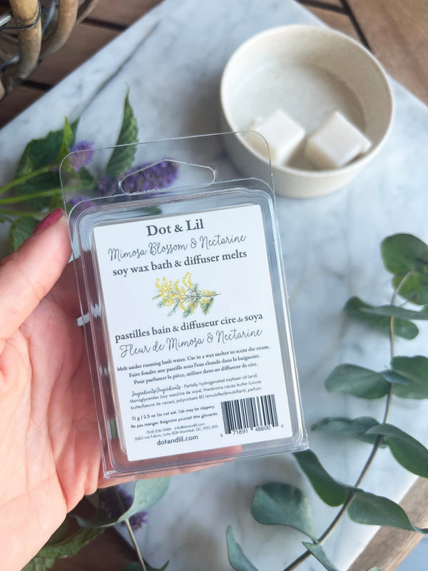 Bath Pastilles/Diffuser - Mimosa Flower & Nectarine