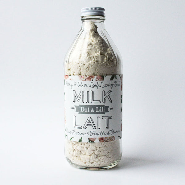 Bath Milk 330g - Peony & Olive Leaf